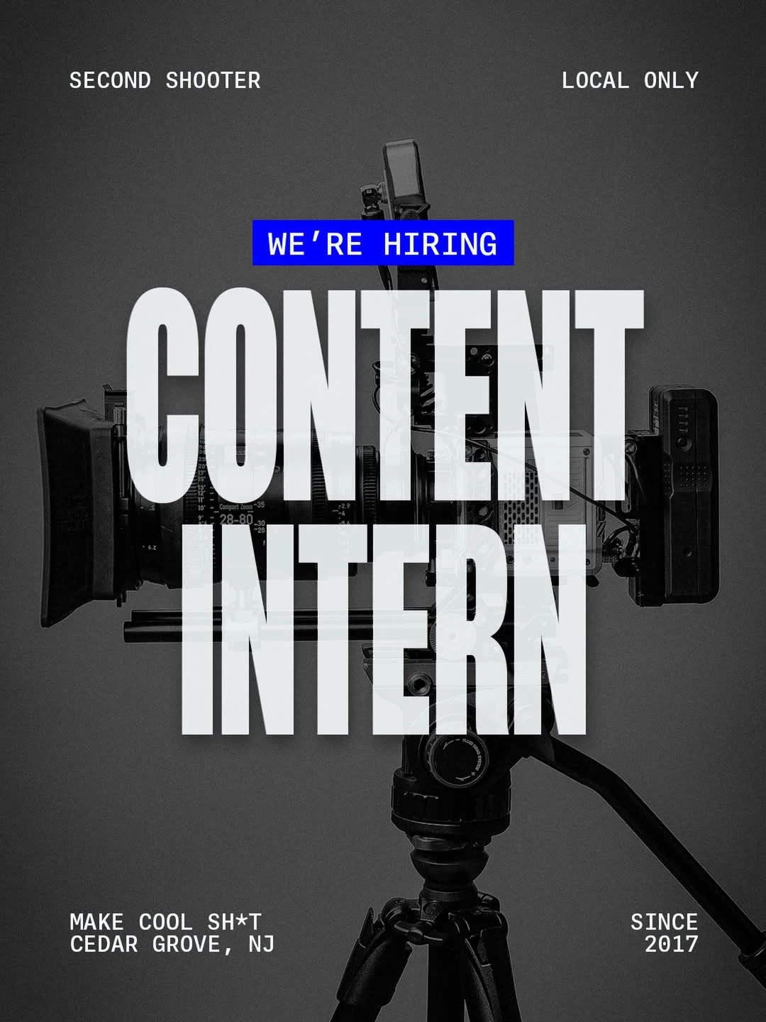 We're hiring: content intern